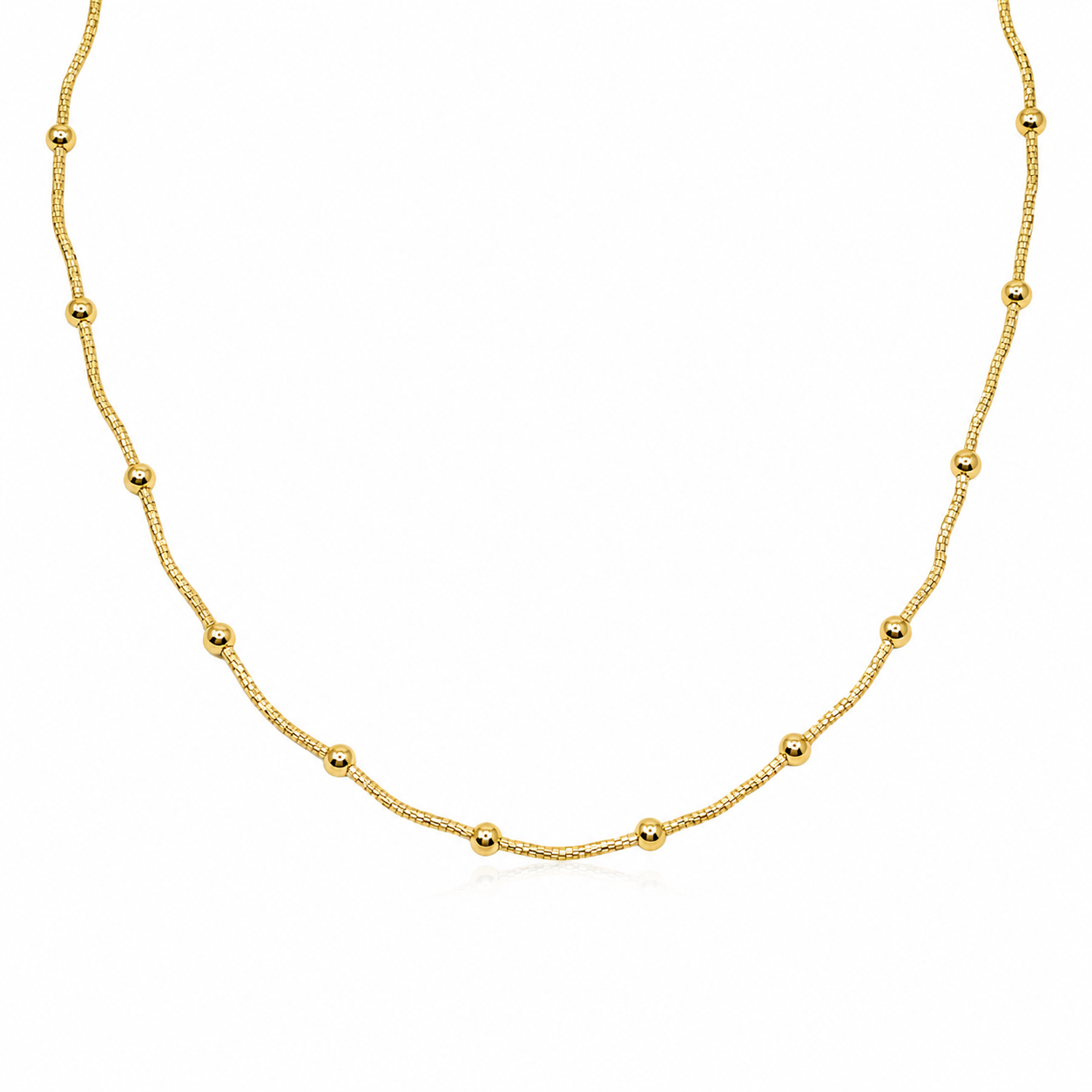 Colier Choker - Placat cu Aur