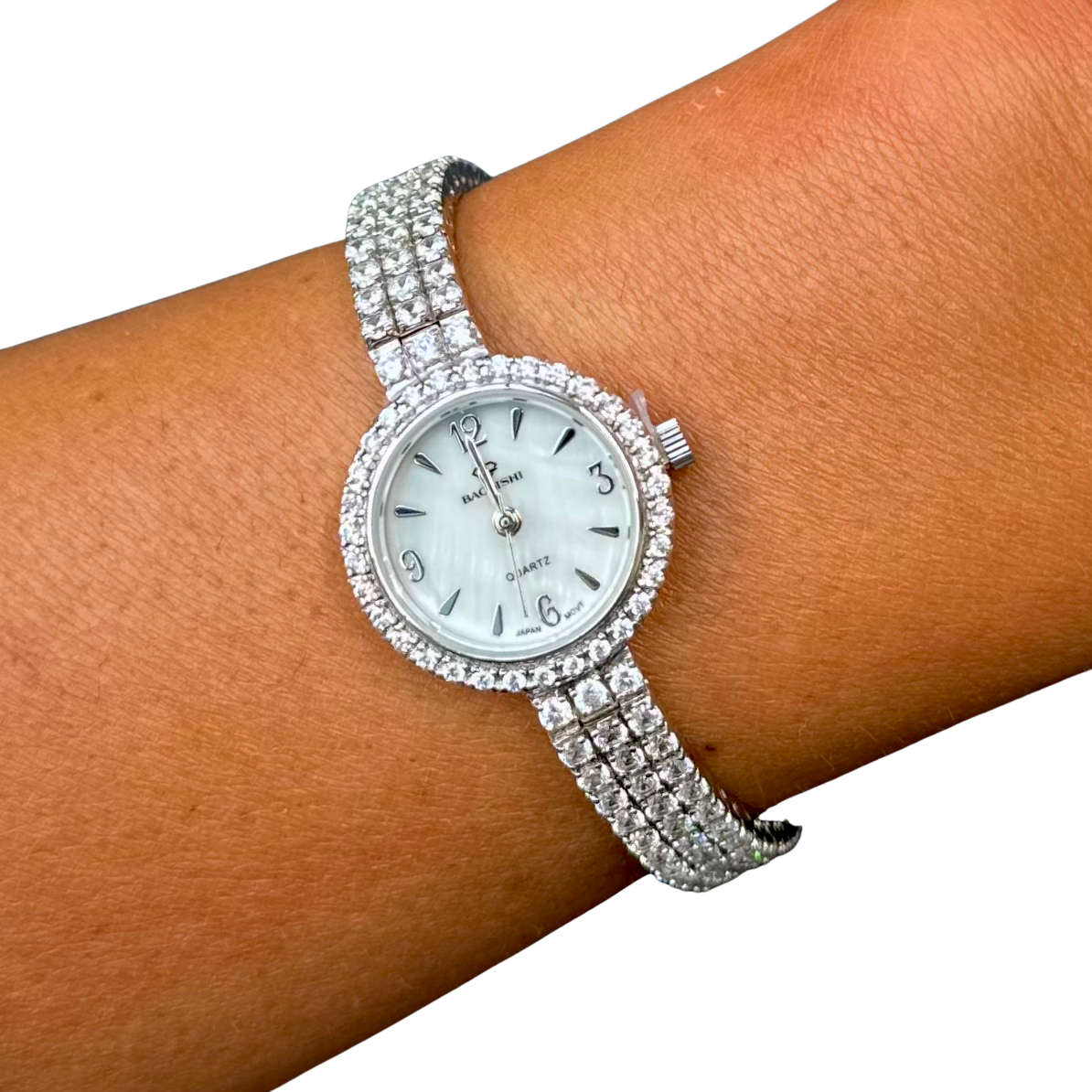 Ceas Diamond Grace din Argint 925 cu Cristale Zirconia 💎