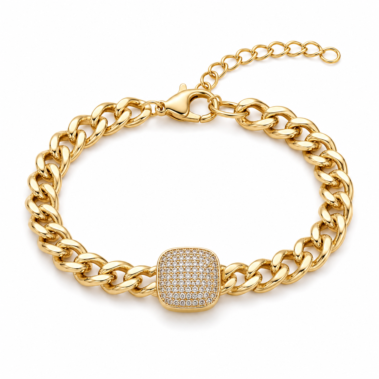 Brățara Golden Diva – Placată cu Aur 18K