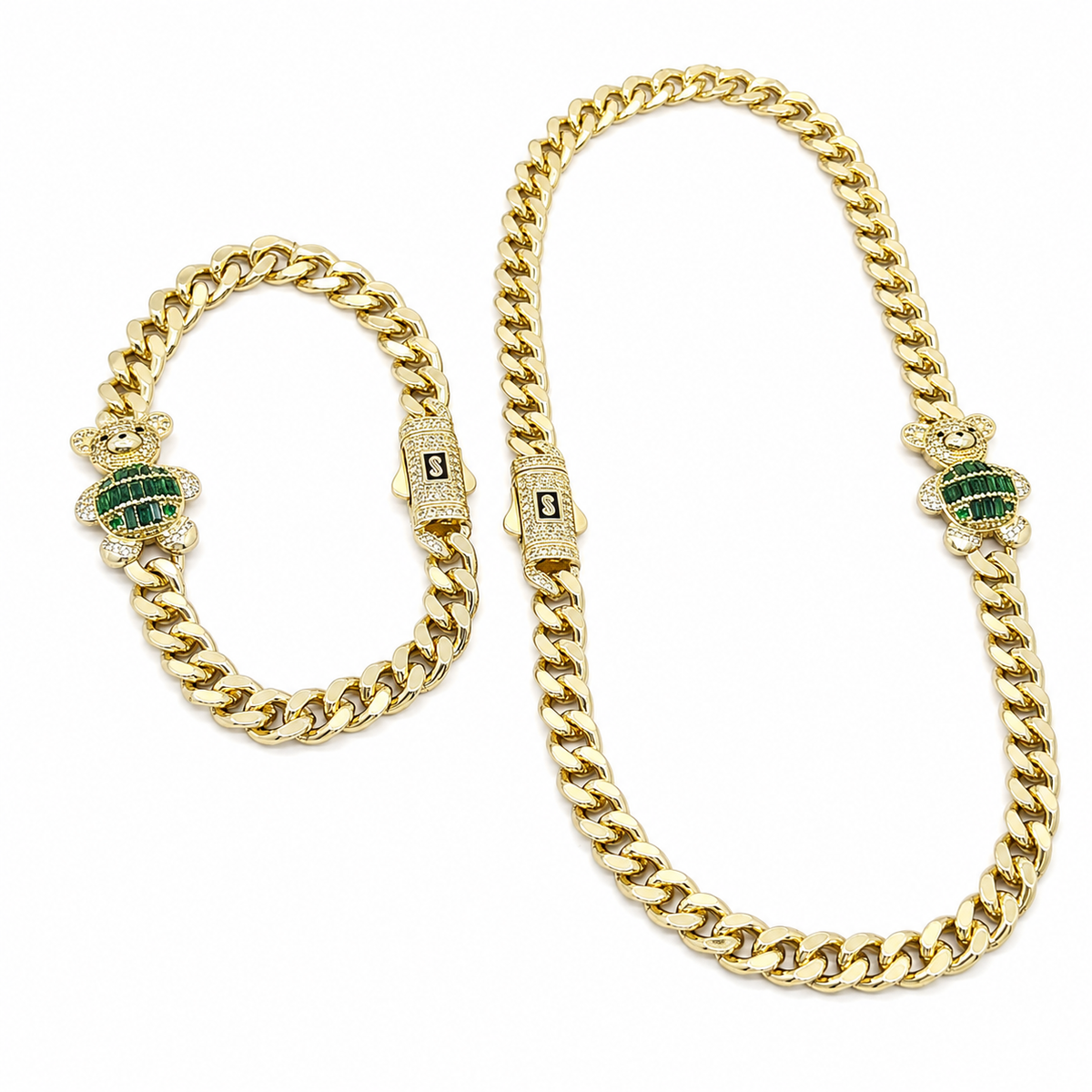 Set Teddy Monaco Green
