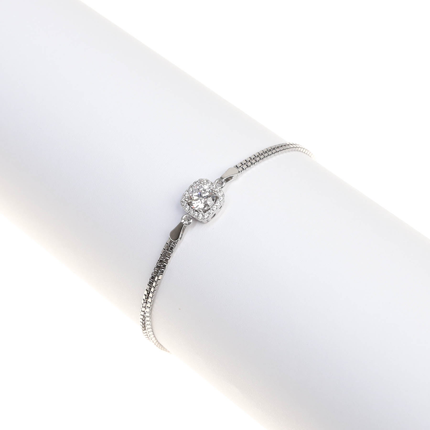 Bratara One Square din Argint