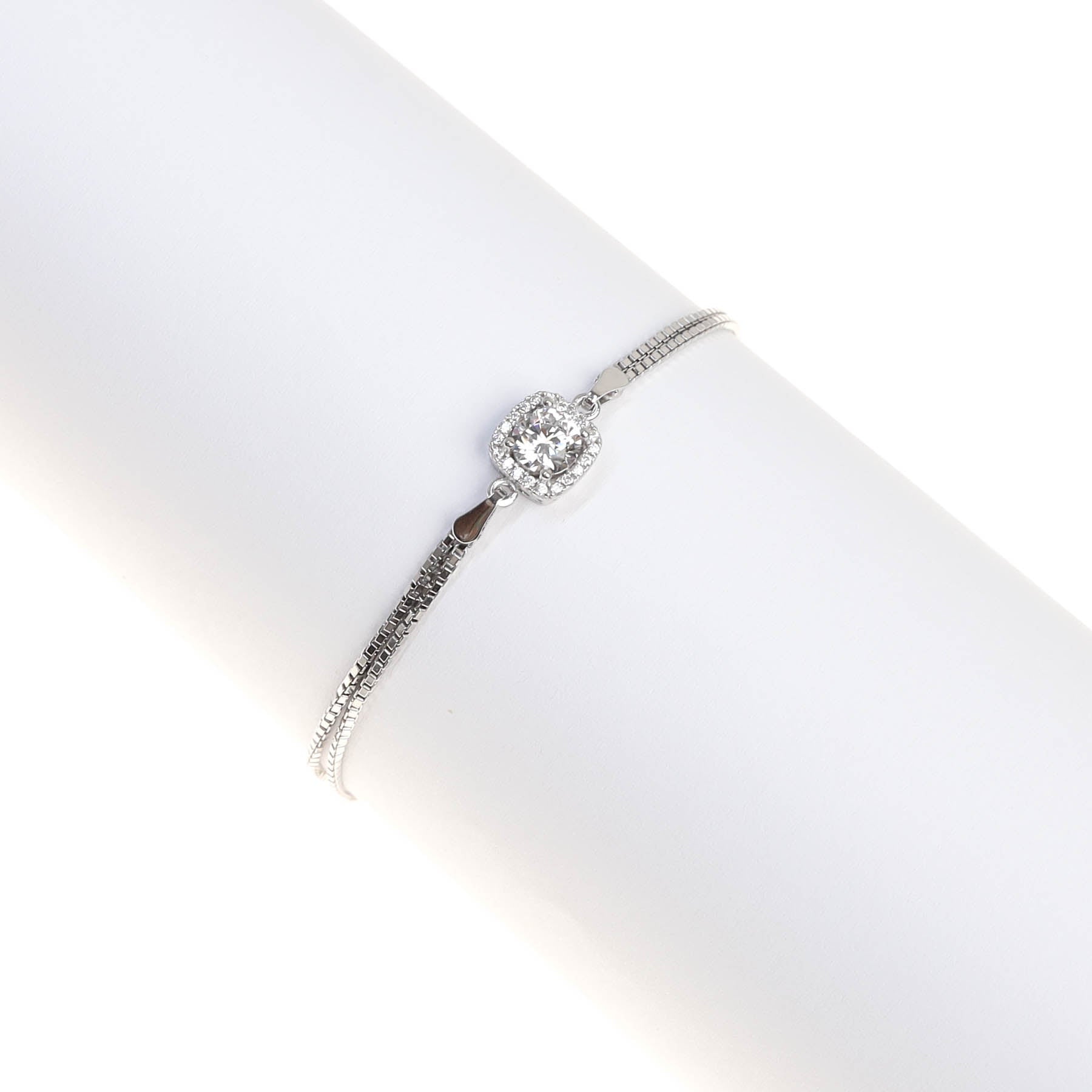 ✨ Brățara Stabilității – Argint 925 🔳