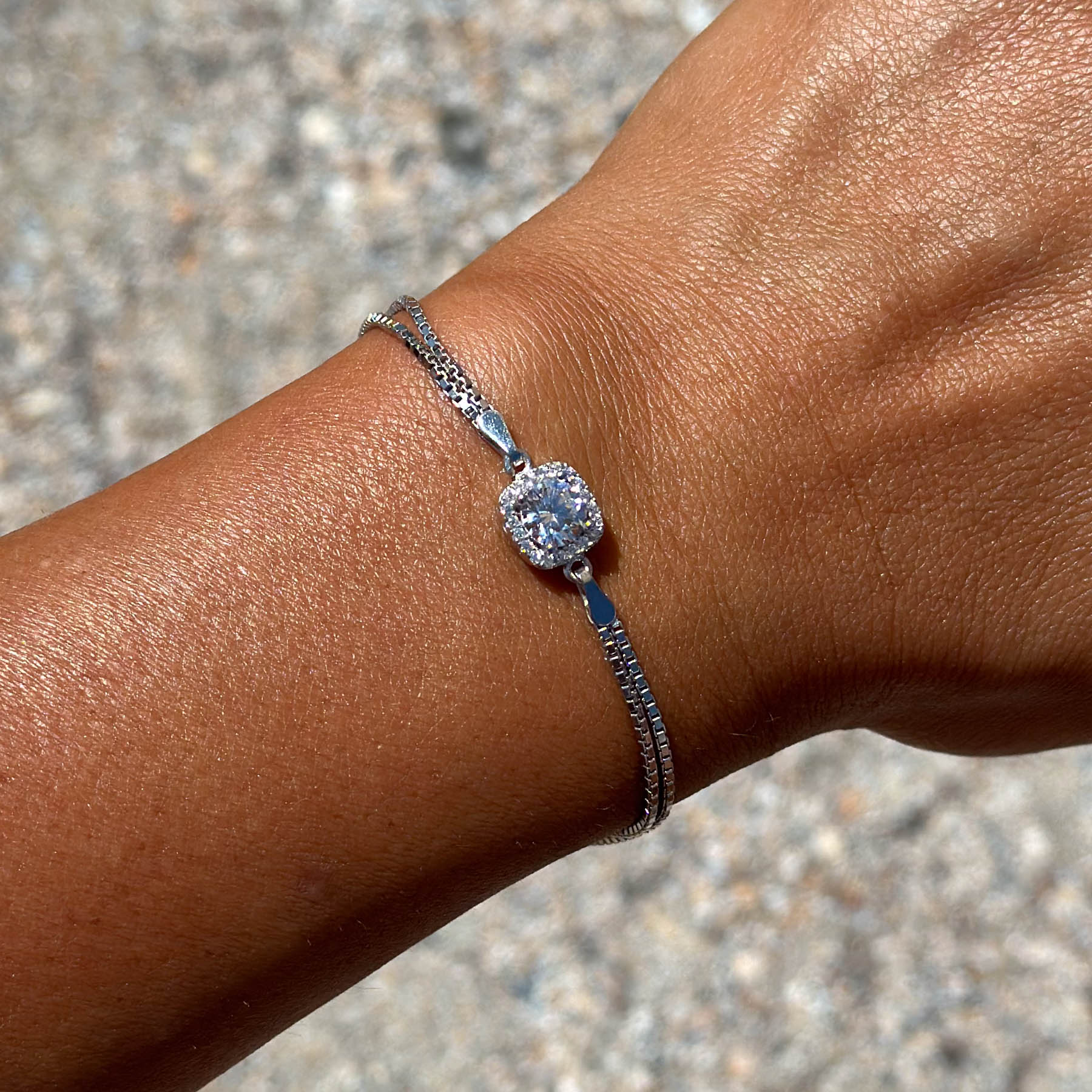 ✨ Brățara Stabilității – Argint 925 🔳