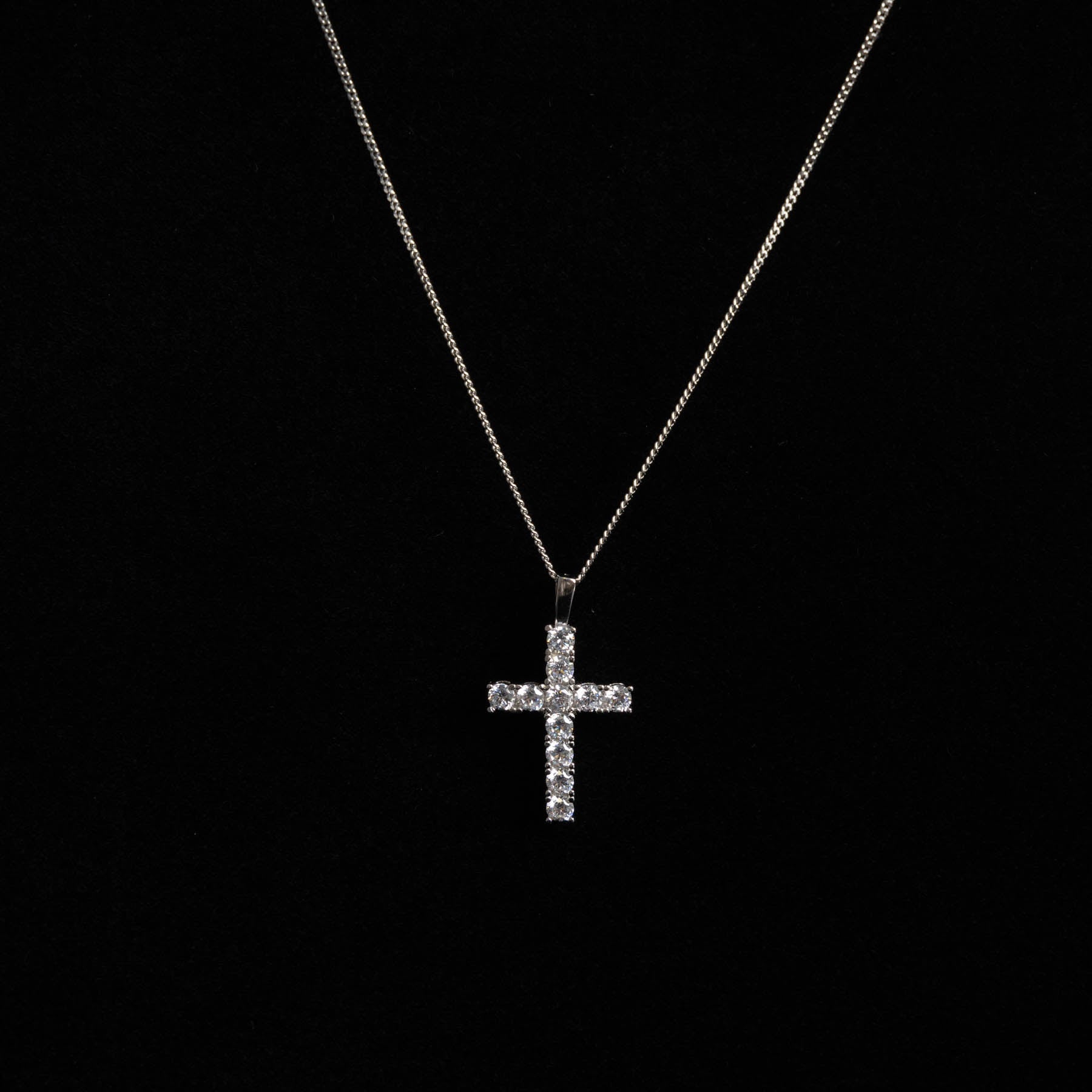 Colier Argint Cruce