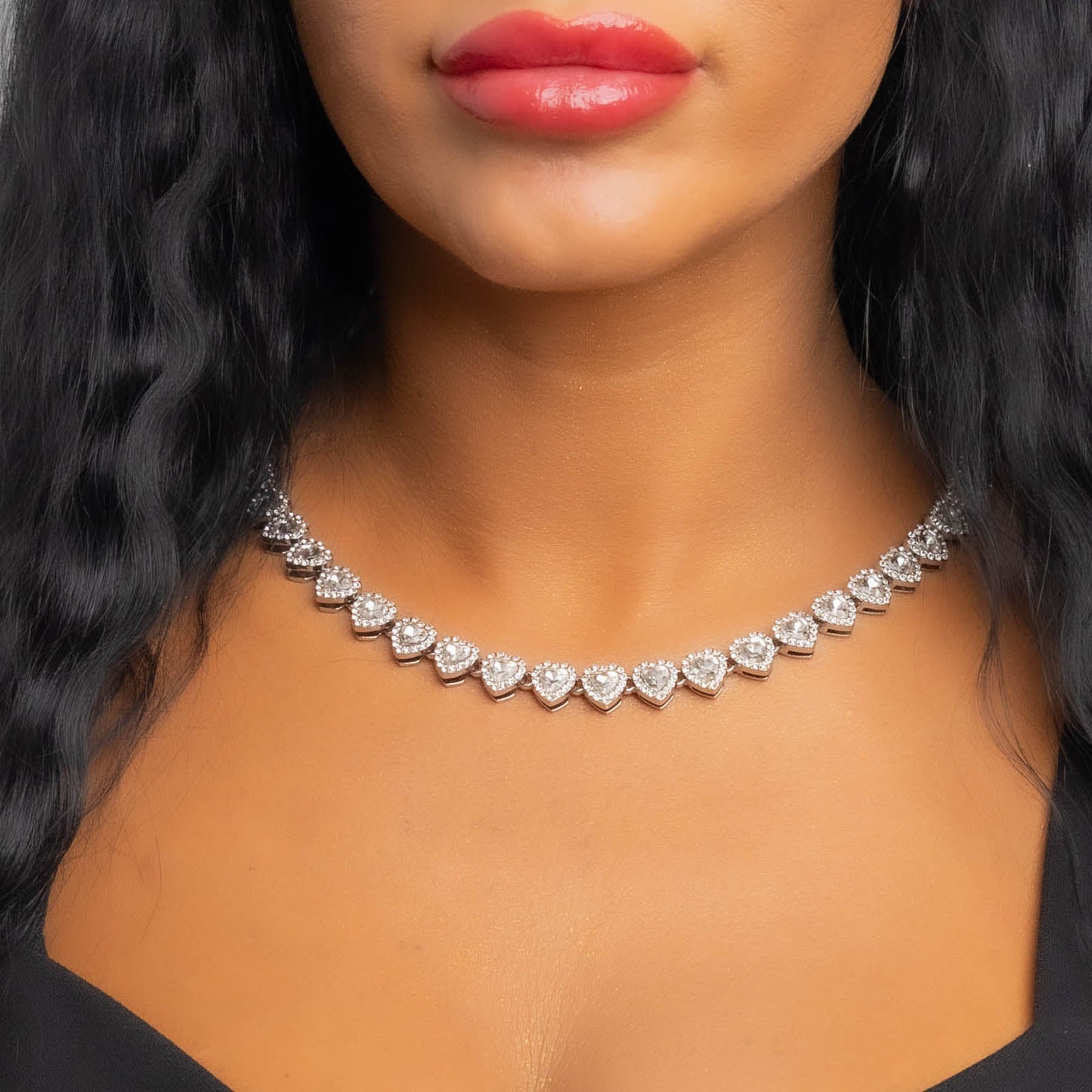💎 Colier Diamond Hearts 🤍