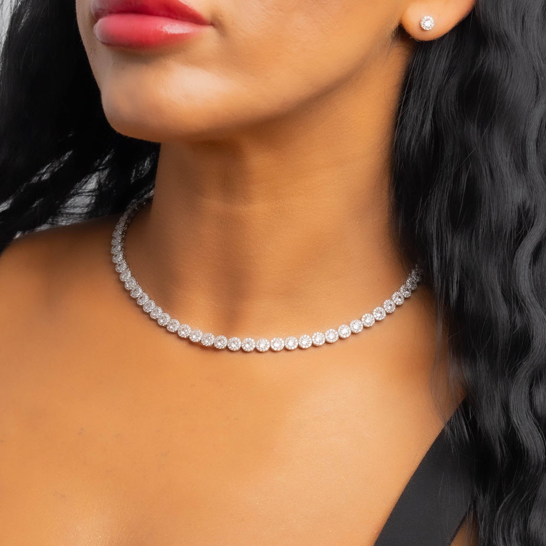 Colier Fabulous din Argint 925 + Cercei Cadou 🎁