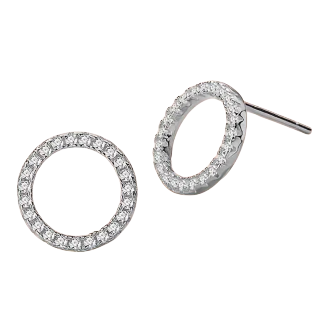 ✨ Cerceii Strălucirii Infinite – Argint925 💎