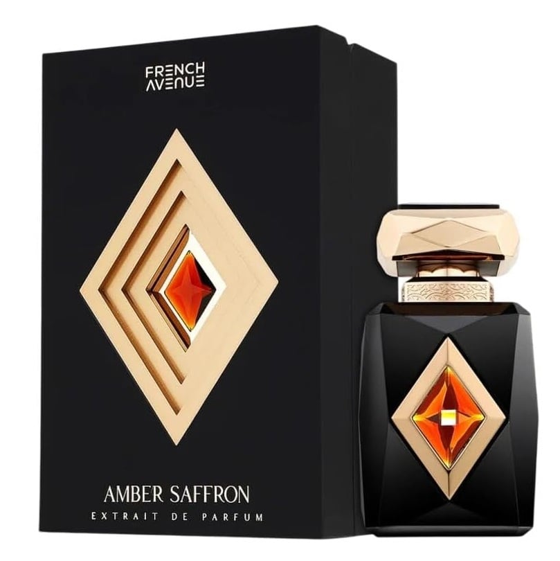 🔥 Amber Saffron – Extrait de Parfum Unisex de la French Avenue | Intensitate aurie și mister oriental – 80ml
