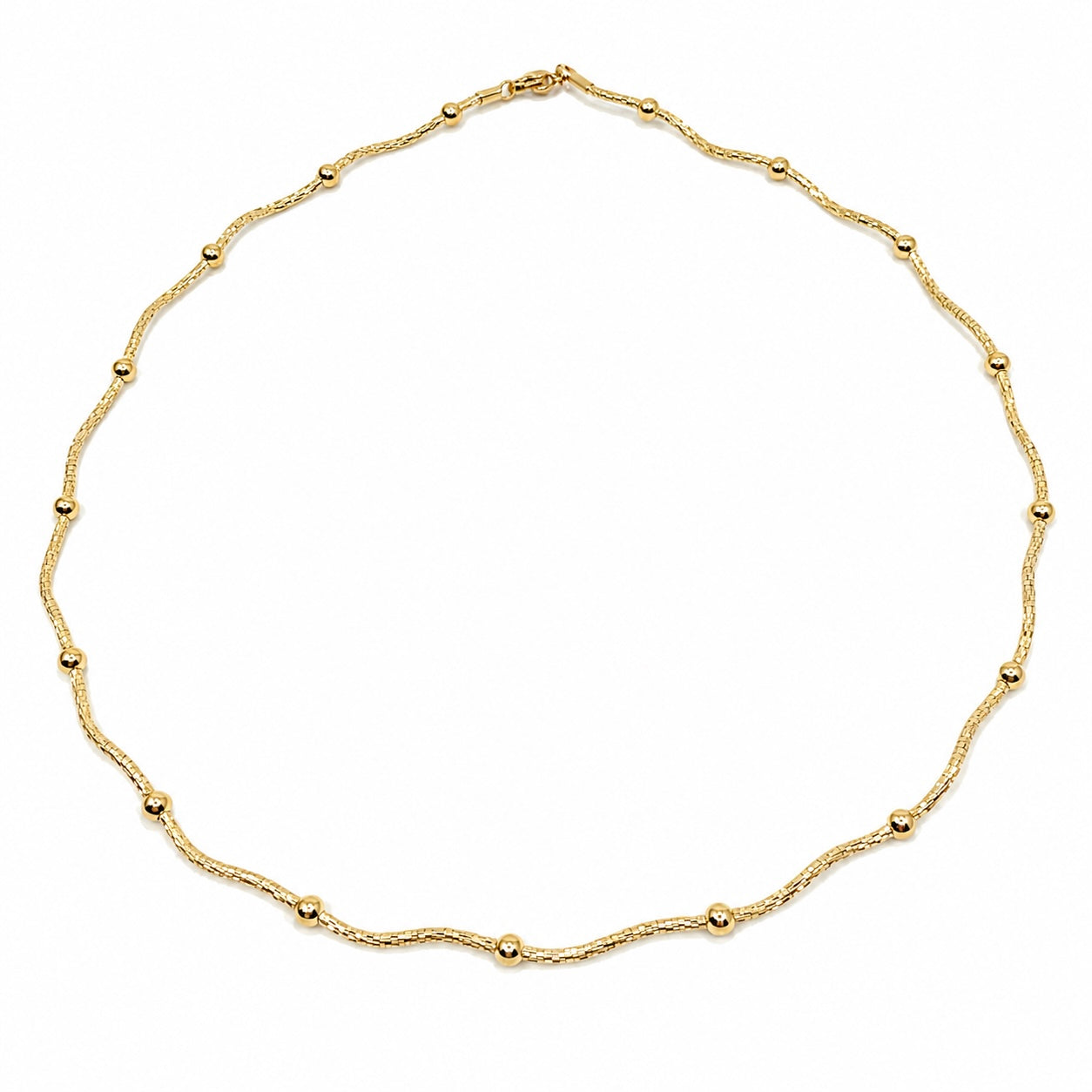 Colier Choker - Placat cu Aur