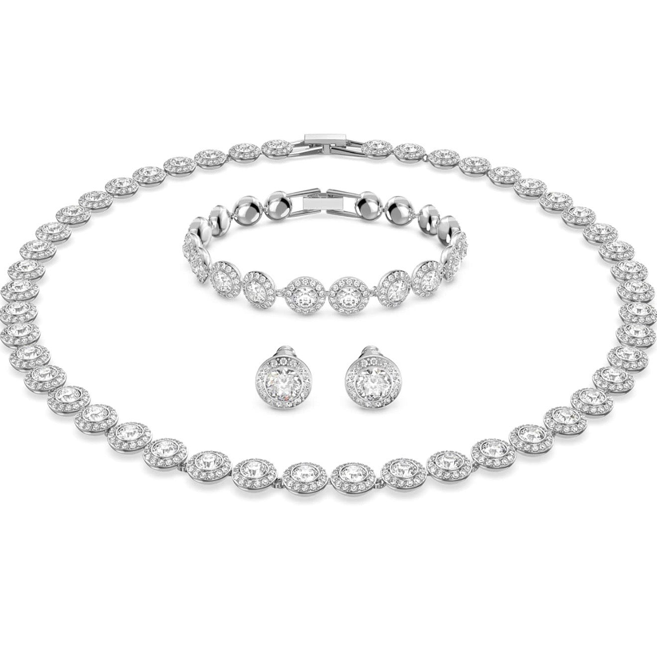 💎 Set Big Angel Silver – 1 cm Brilliance Edition