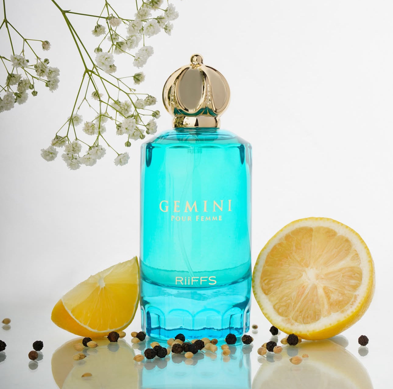 💙 👑 Gemini Pour Femme 100ml – Dualitate Seducătoare și Rafinament Oriental | Extrait de Parfum pentru Femei