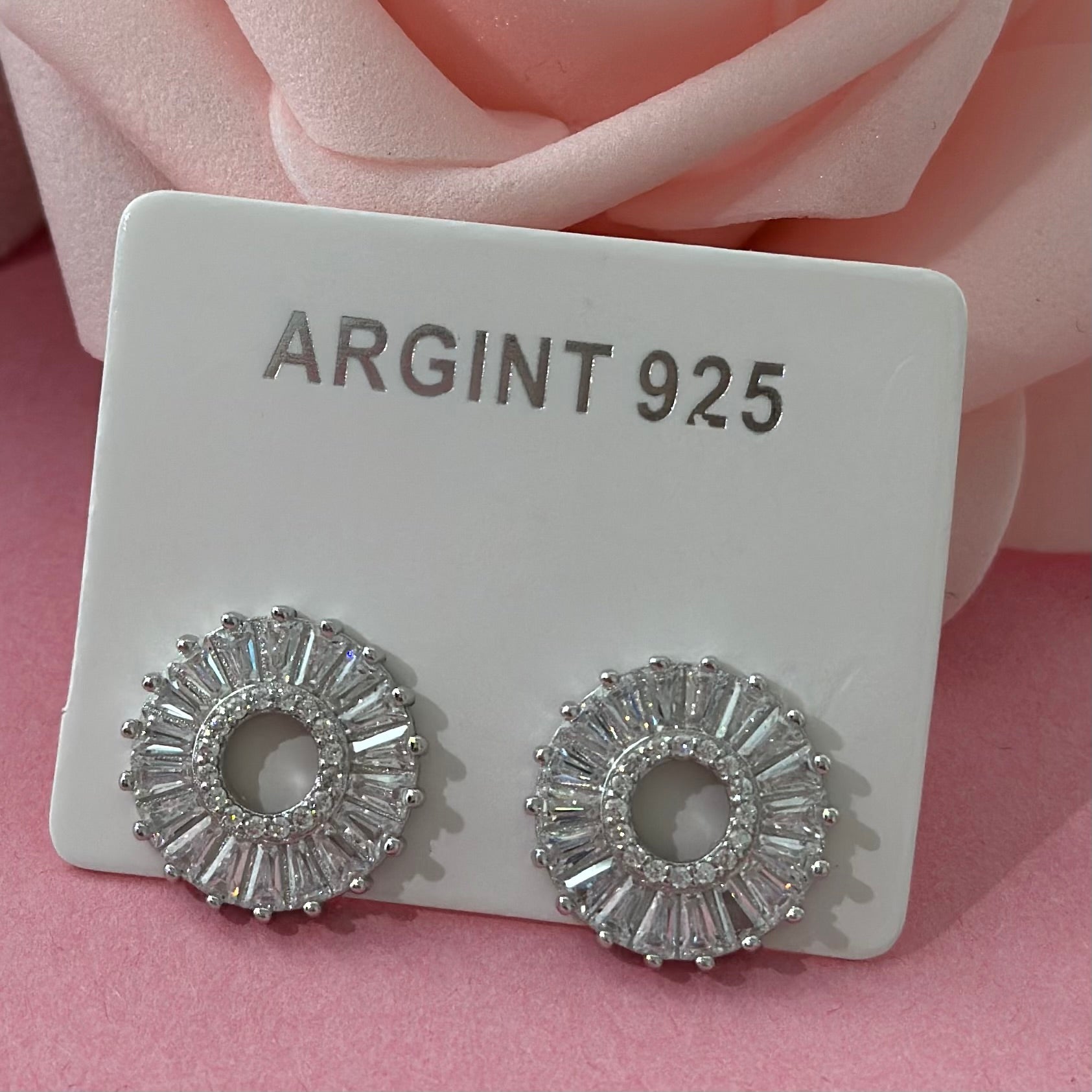 💎 Cercei Long Diamond din Argint