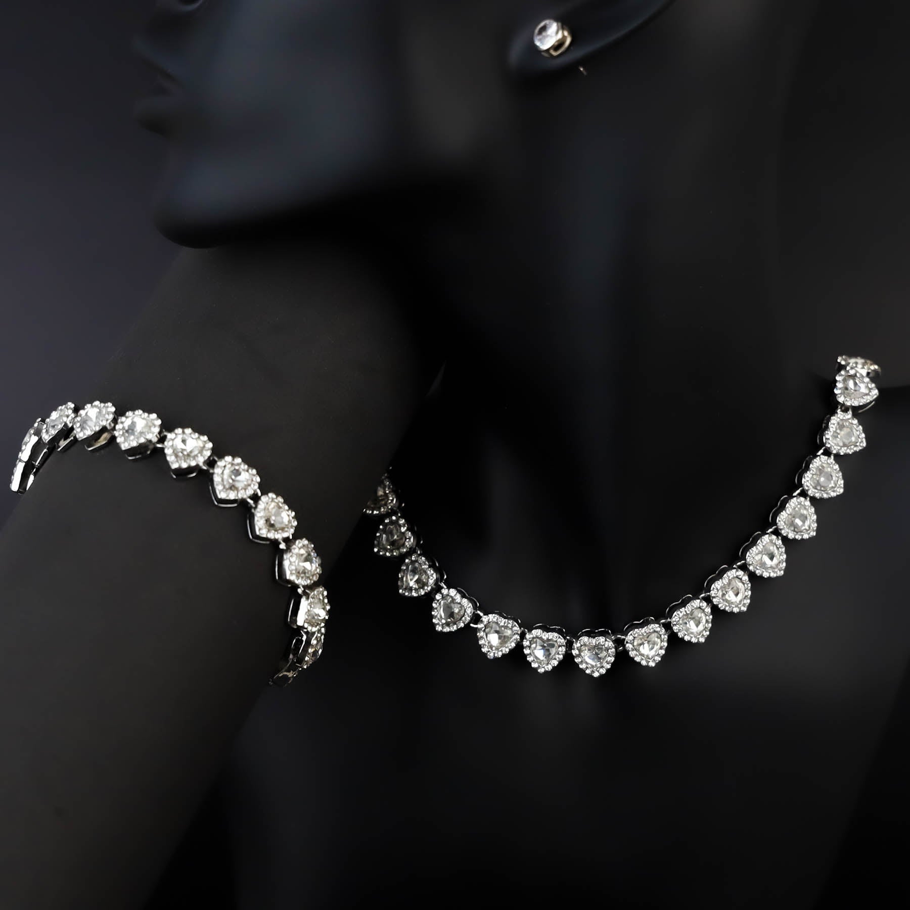 Set Heart - Bratara&Colier