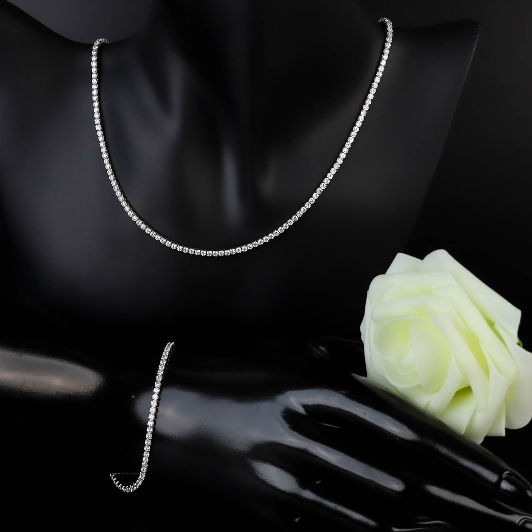 Set Tennis 2mm din Argint