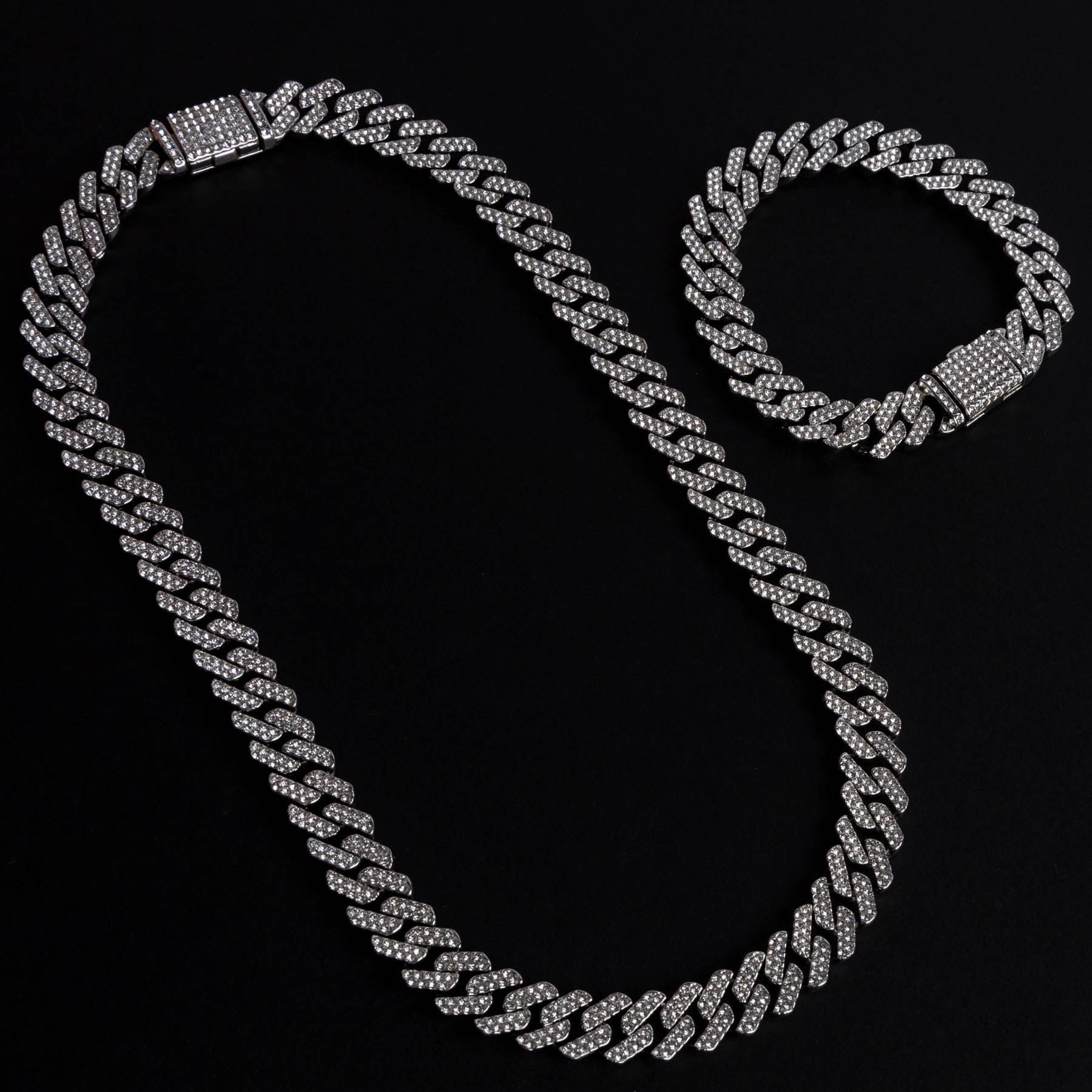 Set Small Cuban - Bratara&Colier