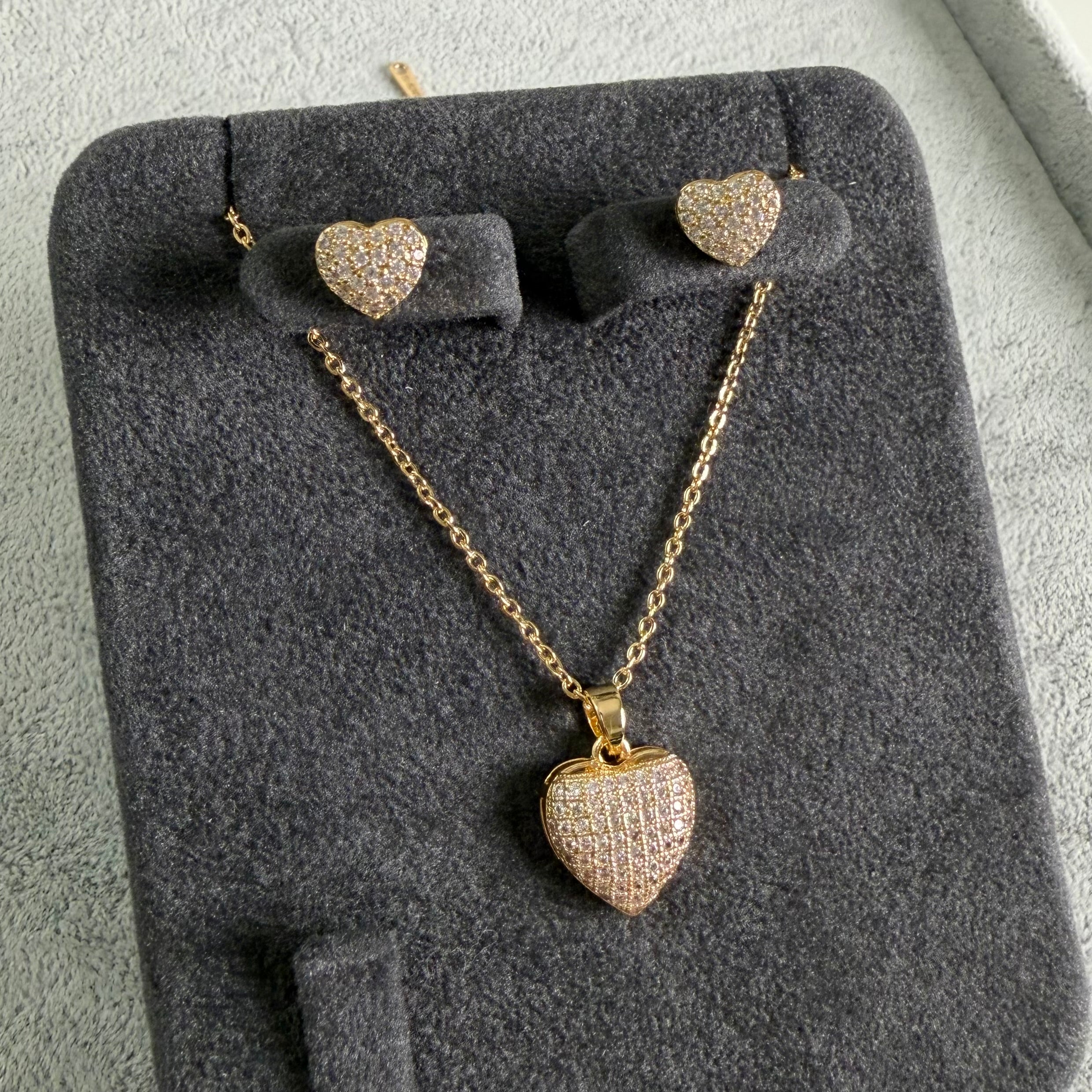 Set Bijuterii "Golden Heart"