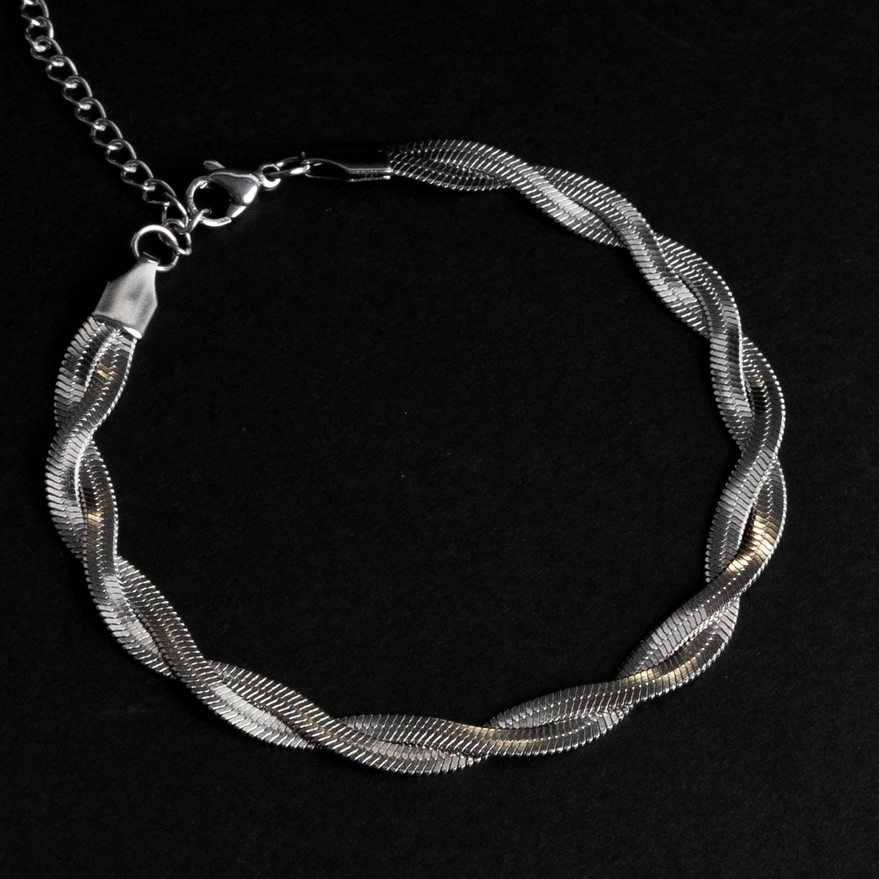 🐍✨ Set Snake Dublu – Colier și Brățară Unisex