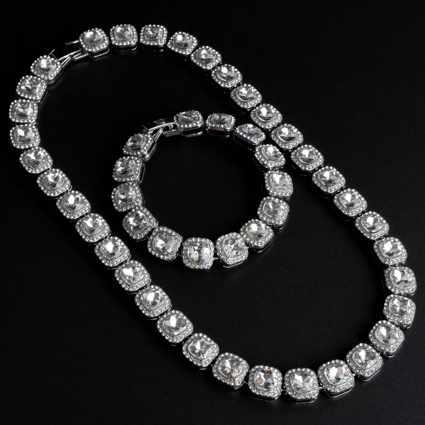 Set Big Diamond - Bratara&Colier