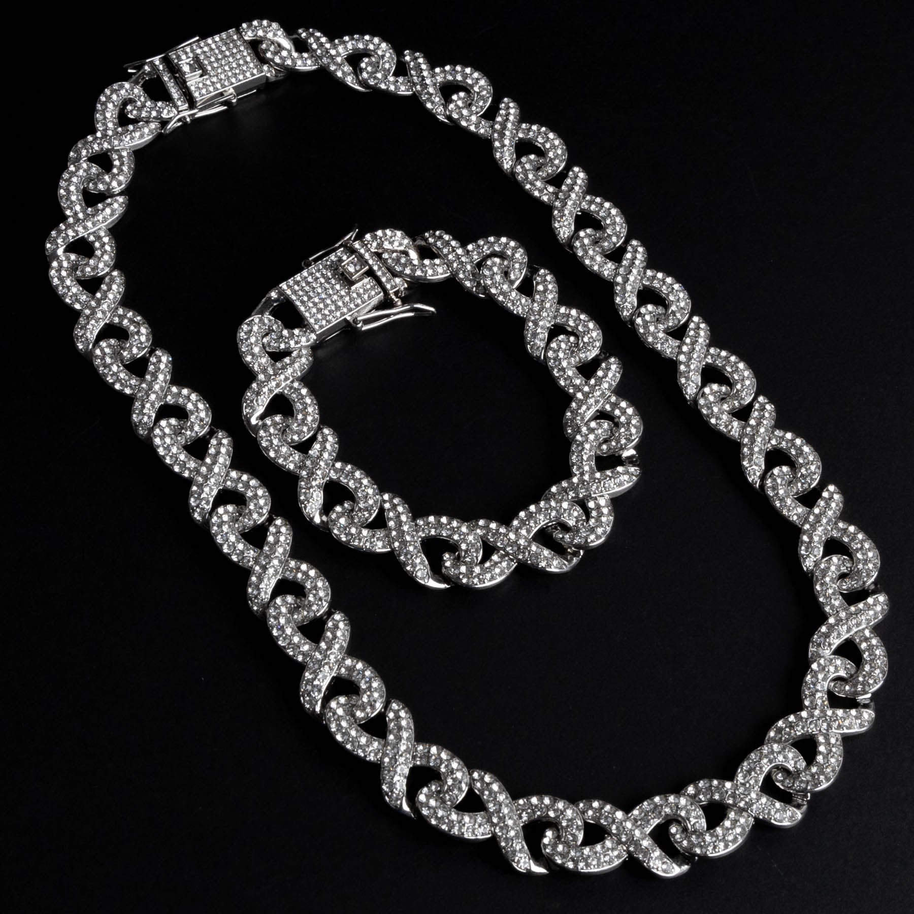 ♾️ Colier Cuban Infinit – Unisex Statement