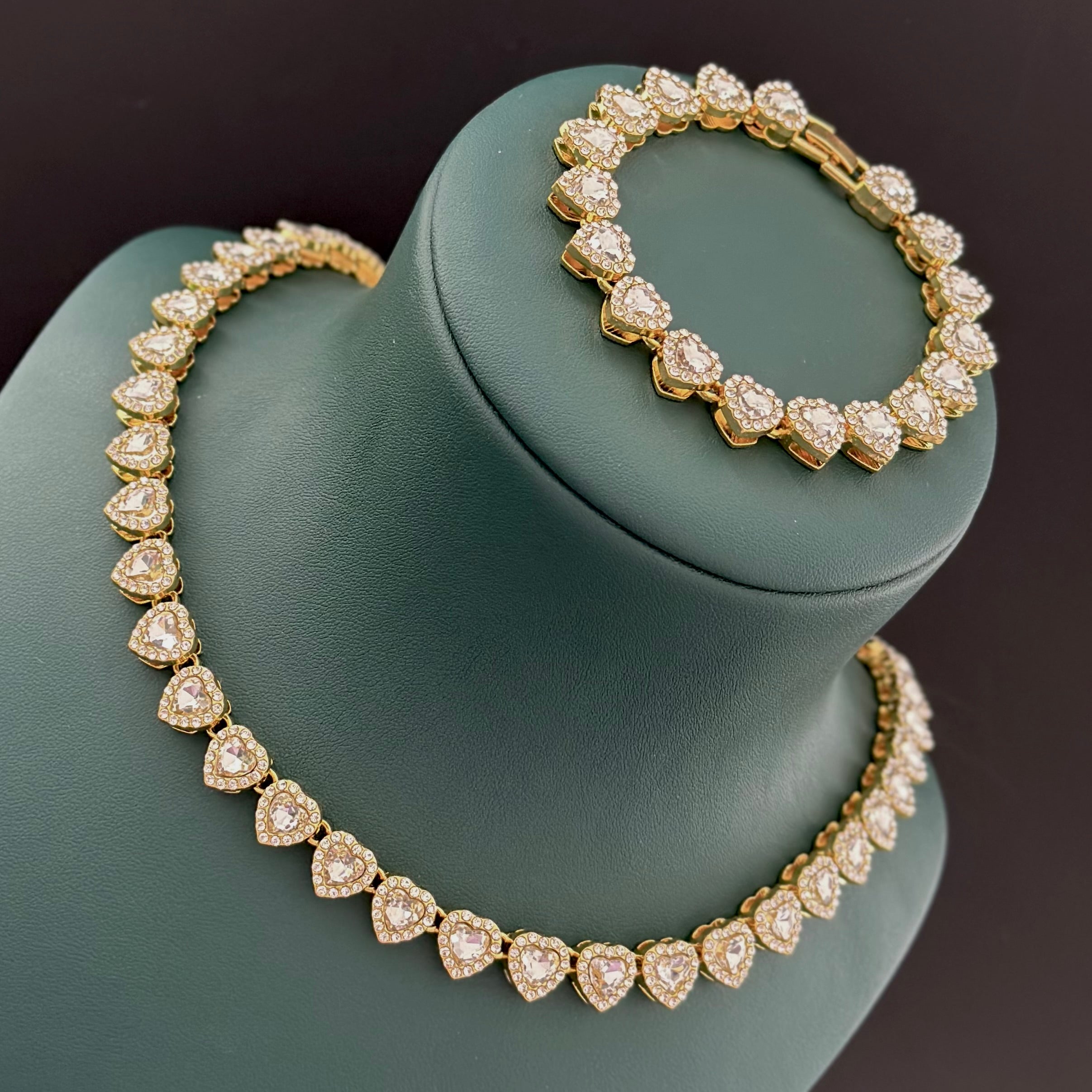 Set Heart 🤍 Colier și Brățară