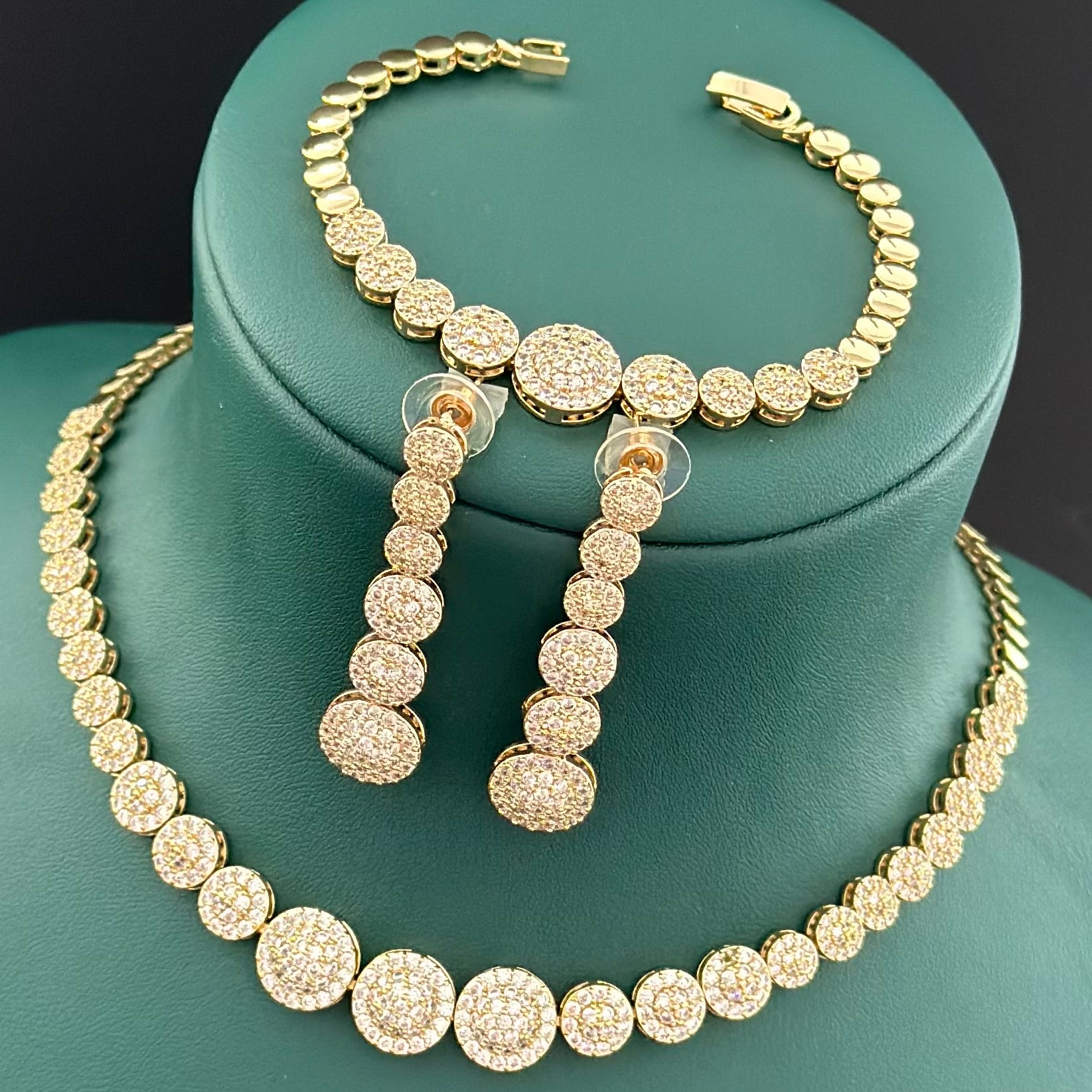 💛 ✨ Set Diamond Queen – Golden