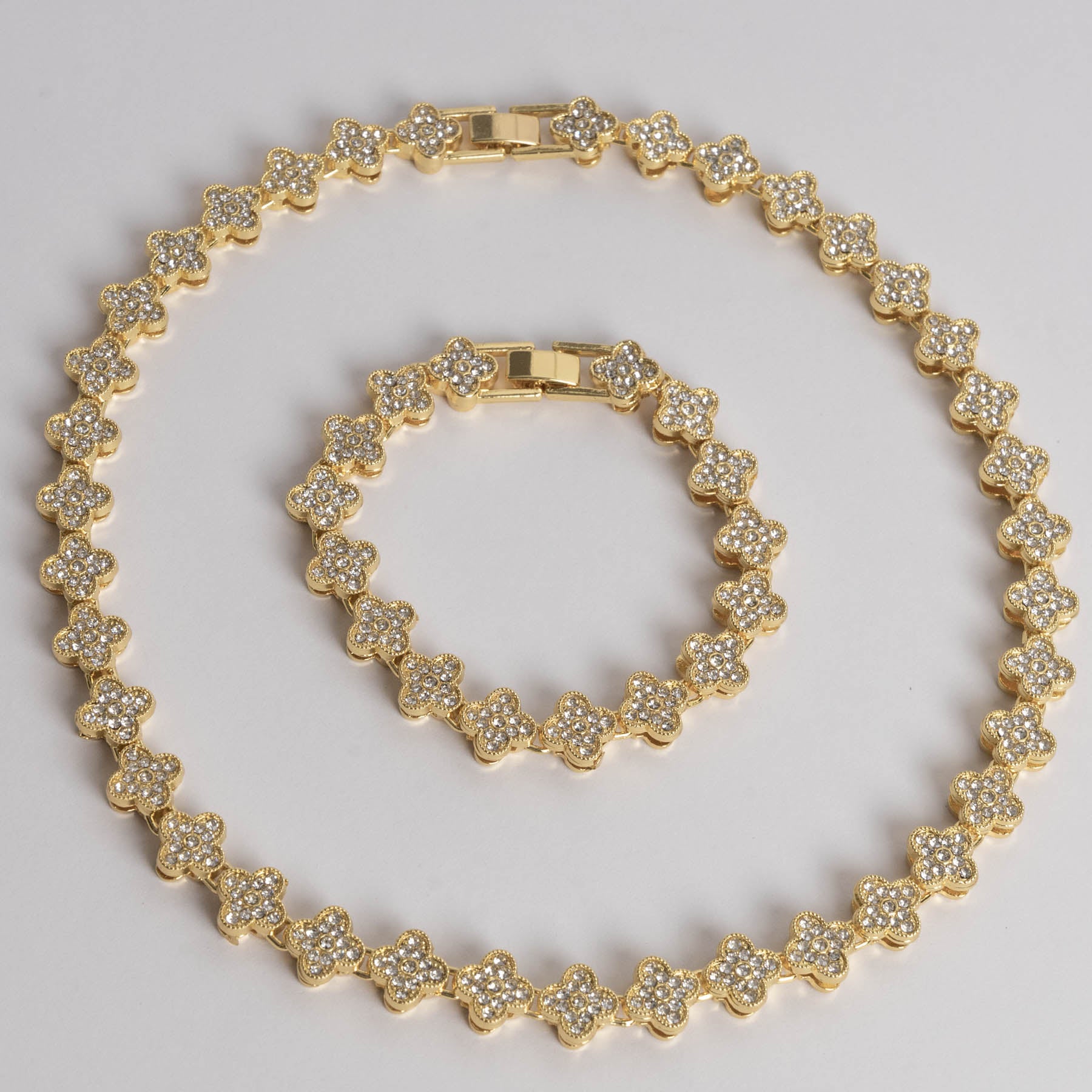 ✨ Set Special Clover Gold – Eleganță Caldă