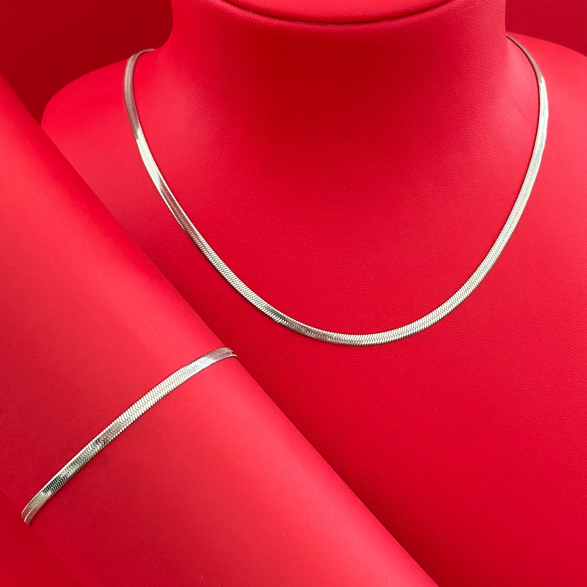 🐍 Set Snake – Colier și Brățară Unisex