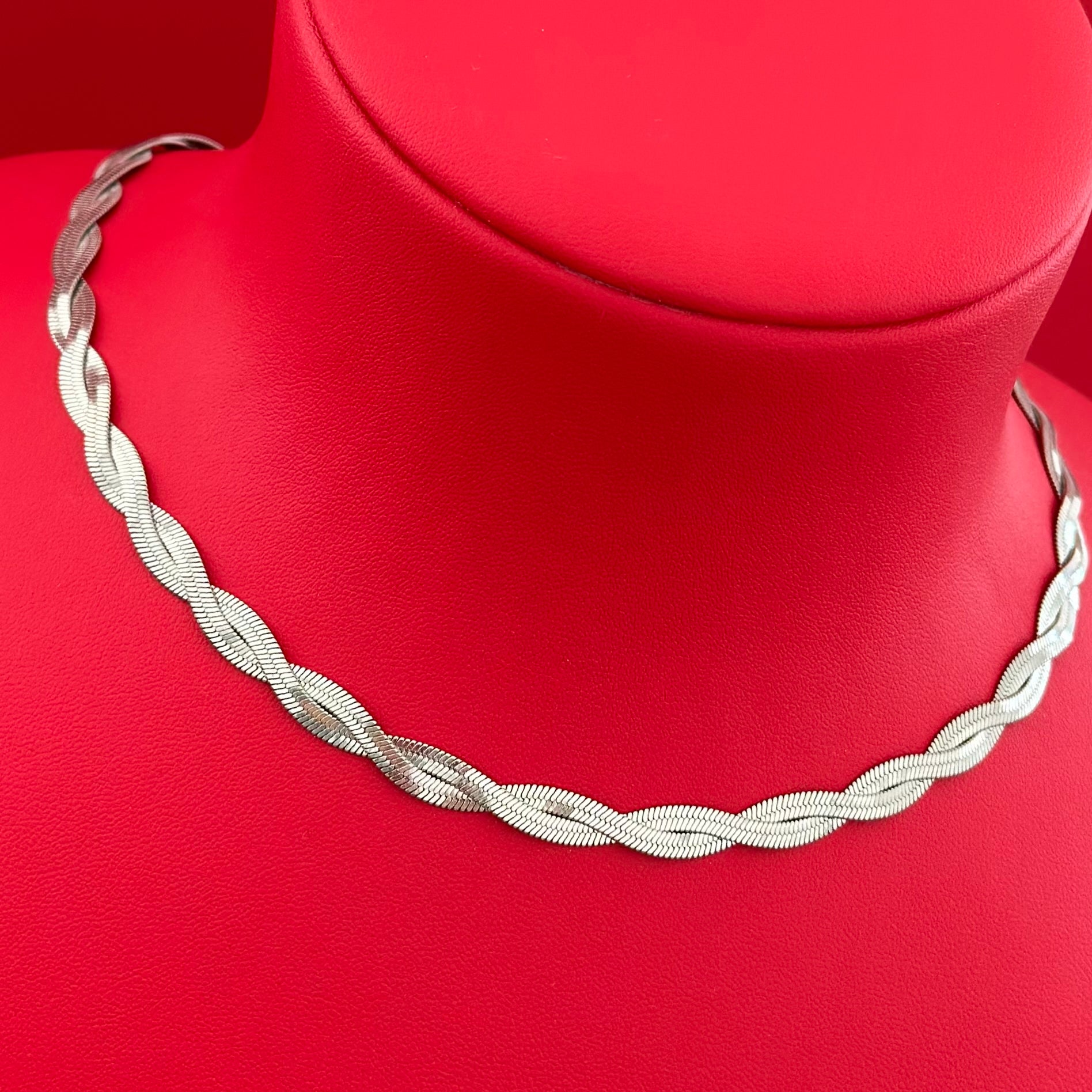 🐍✨ Colier Snake Dublu – Bijuterie Statement Unisex