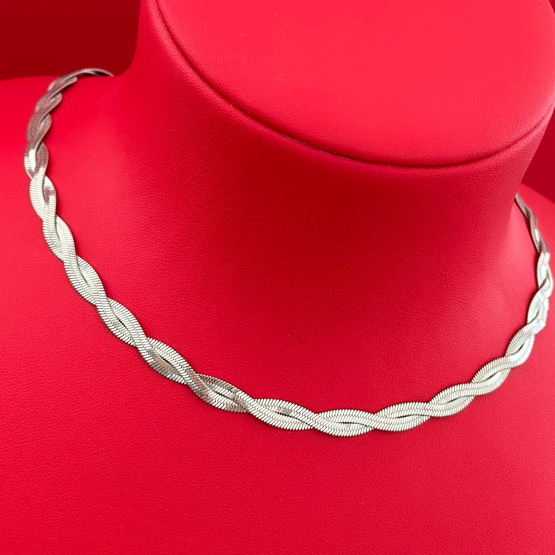 🐍 Colier Snake Dublu: Bijuterie Statement Unisex ✨