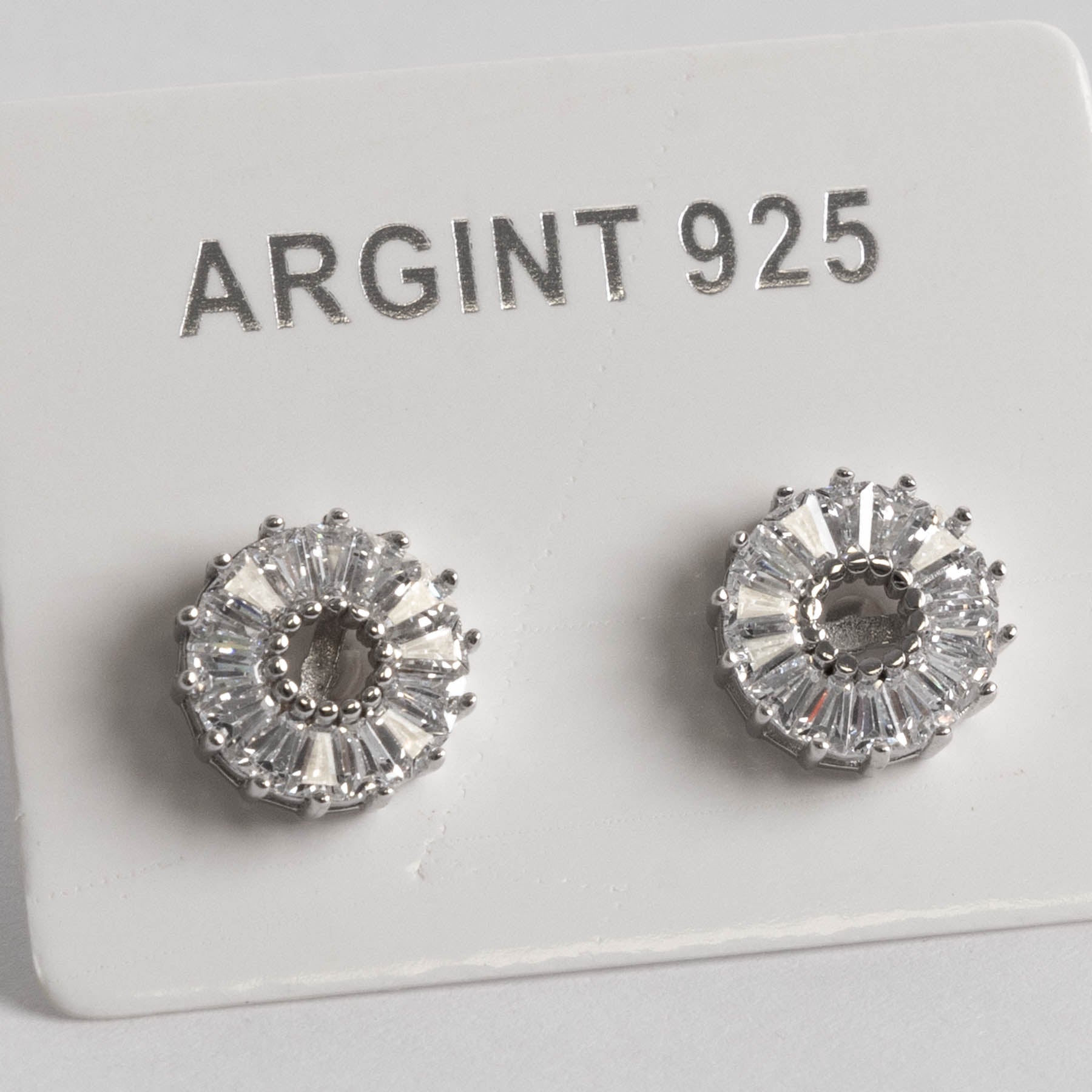 💫 Cercei Cerc de Lumină din Argint 925