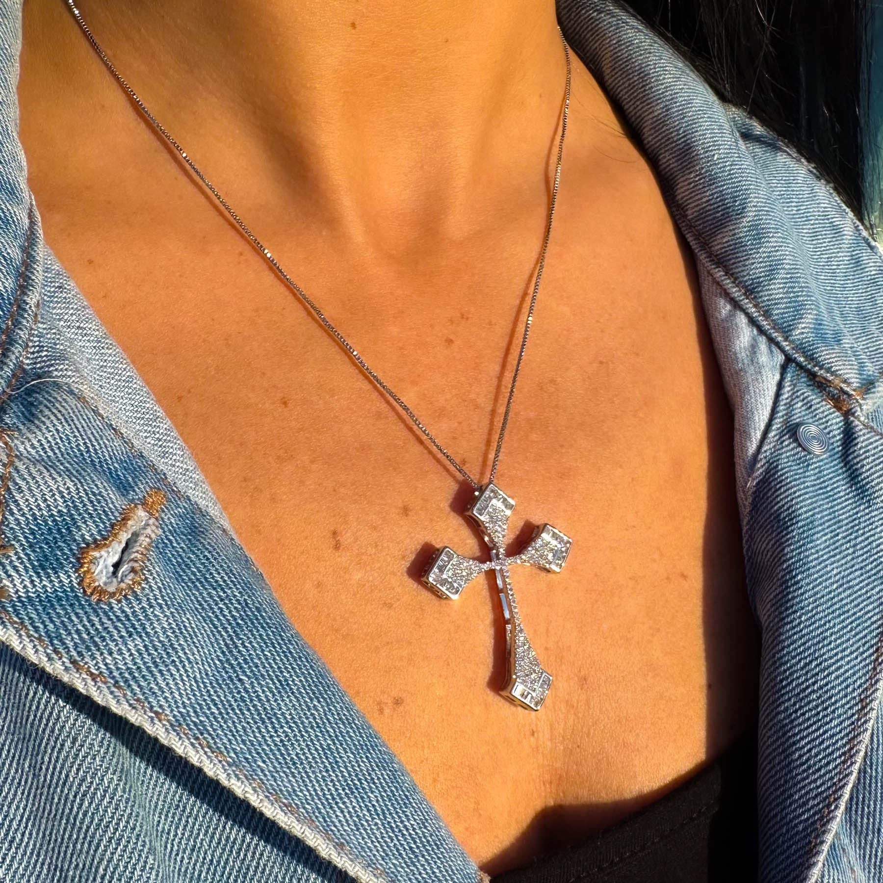 Colier Rhombus Cross