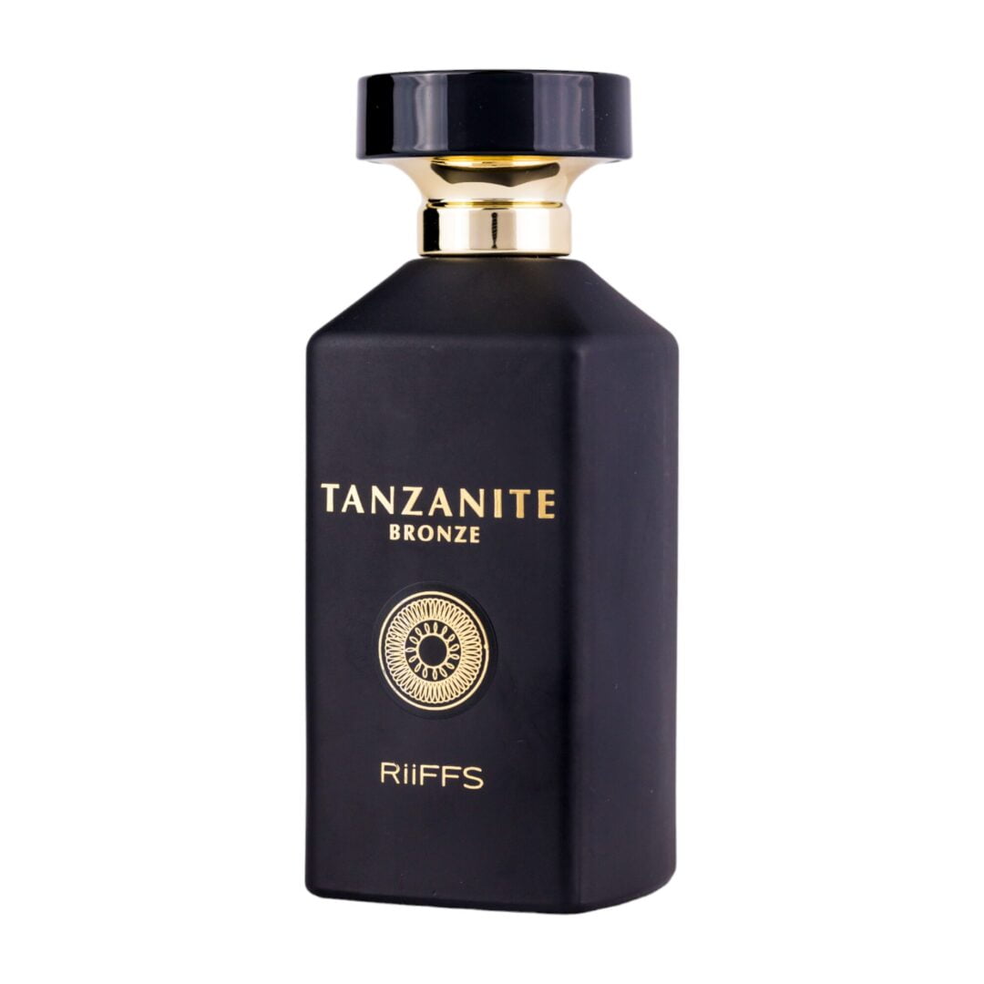 🔥 Tanzanite Bronze – Puterea masculinului într-o sticlă de eleganță orientală