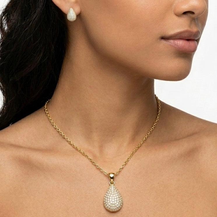 Set Bijuterii "Crystal Drop"