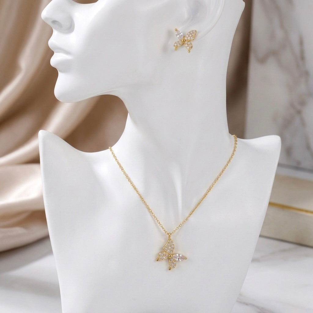 🦋 Set „Butterfly” Argint 925