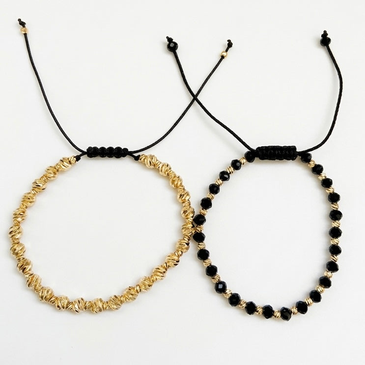 ✨ Set 2 Brățări Bărbătești Gold