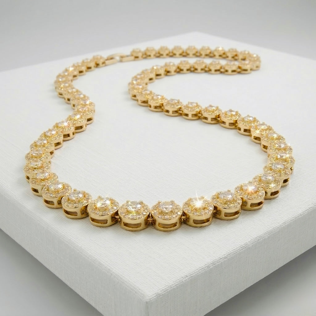 Set Crystal Shine Gold - 2 Piese