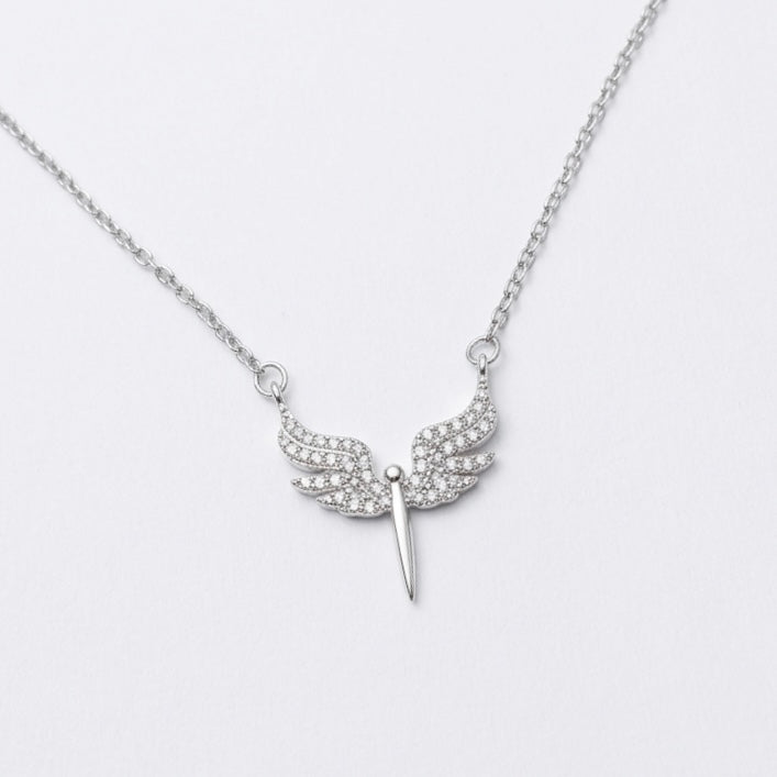 Colier din Argint 925 cu Pandantiv Aripi