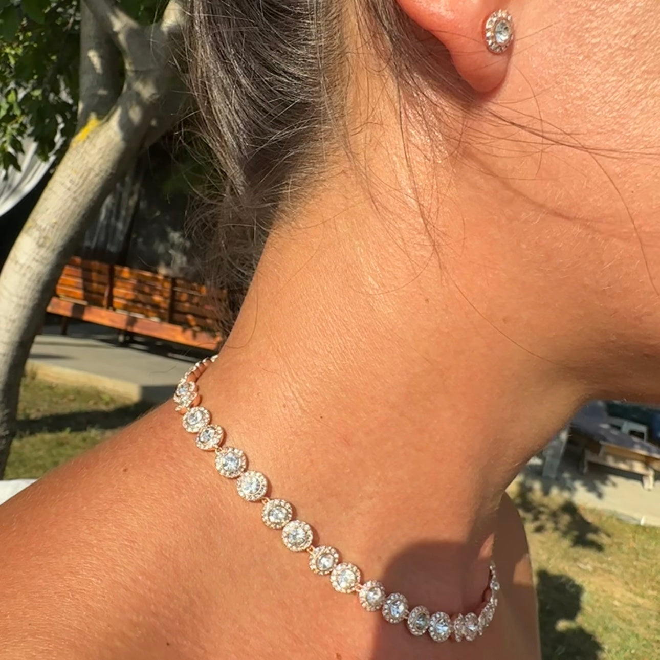 🌸 Set Angel Rose Gold