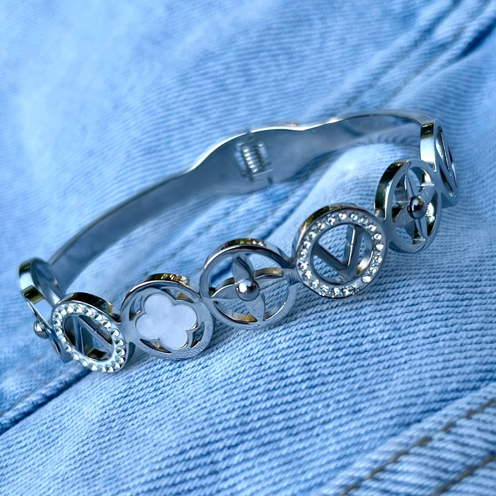 💠 Brățara Magic Symbols ✨ Silver/Gold