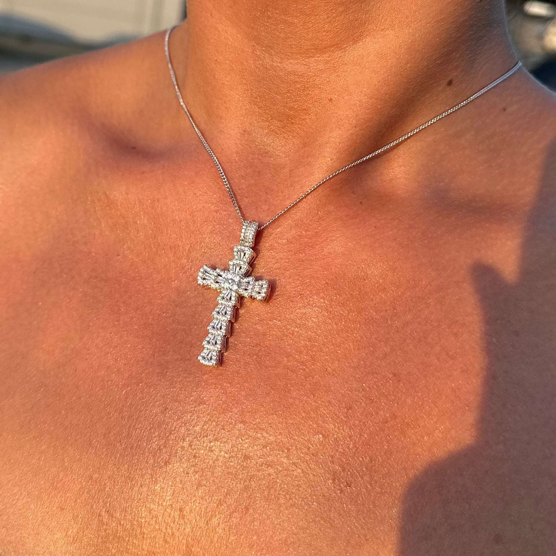 ✝️ Colier Cruce Argint 925