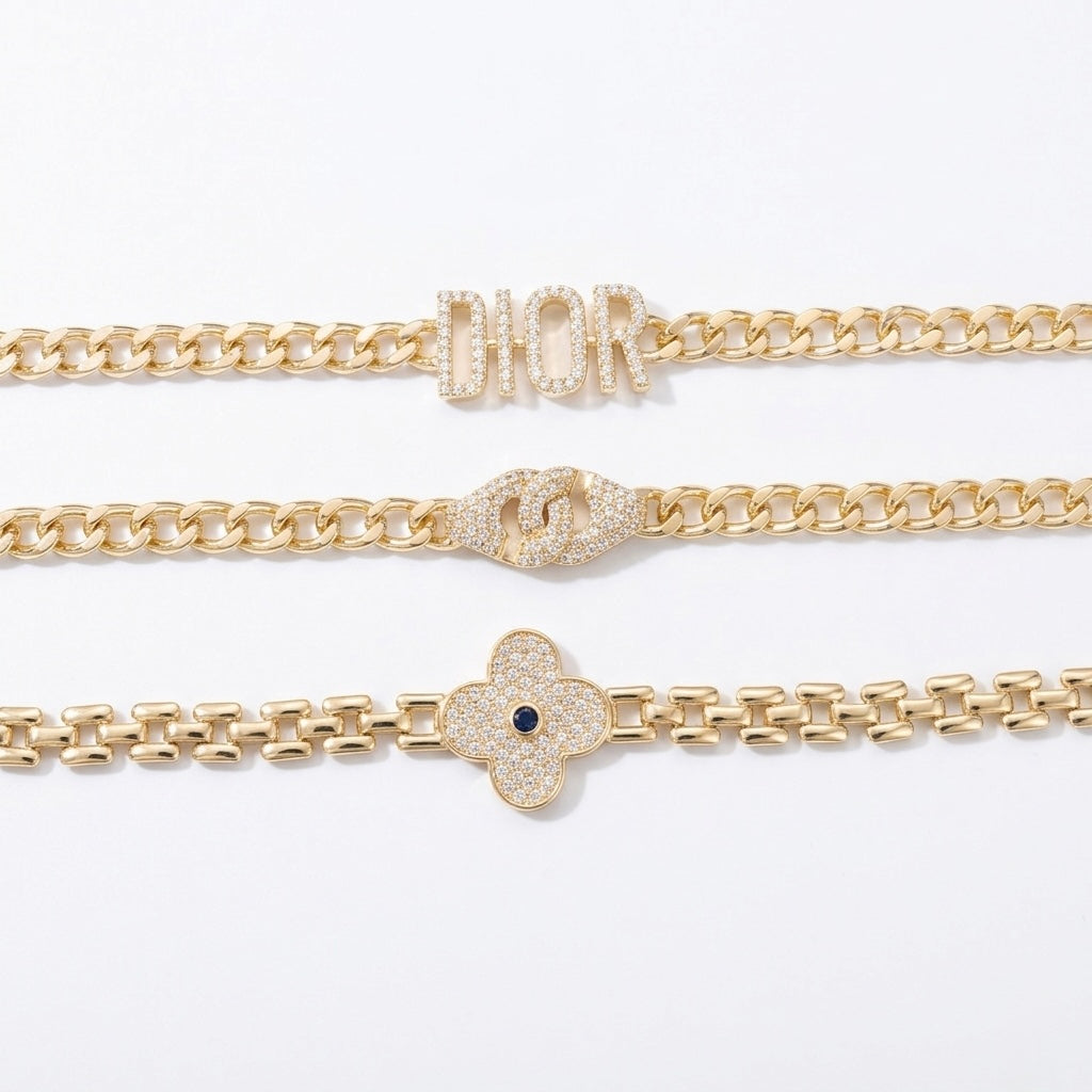 Brățară Placată cu Aur