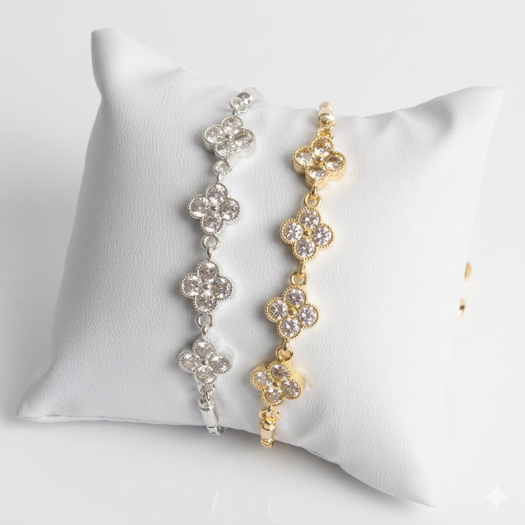 🍀 Brățara Lucky Shine Gold/Silver