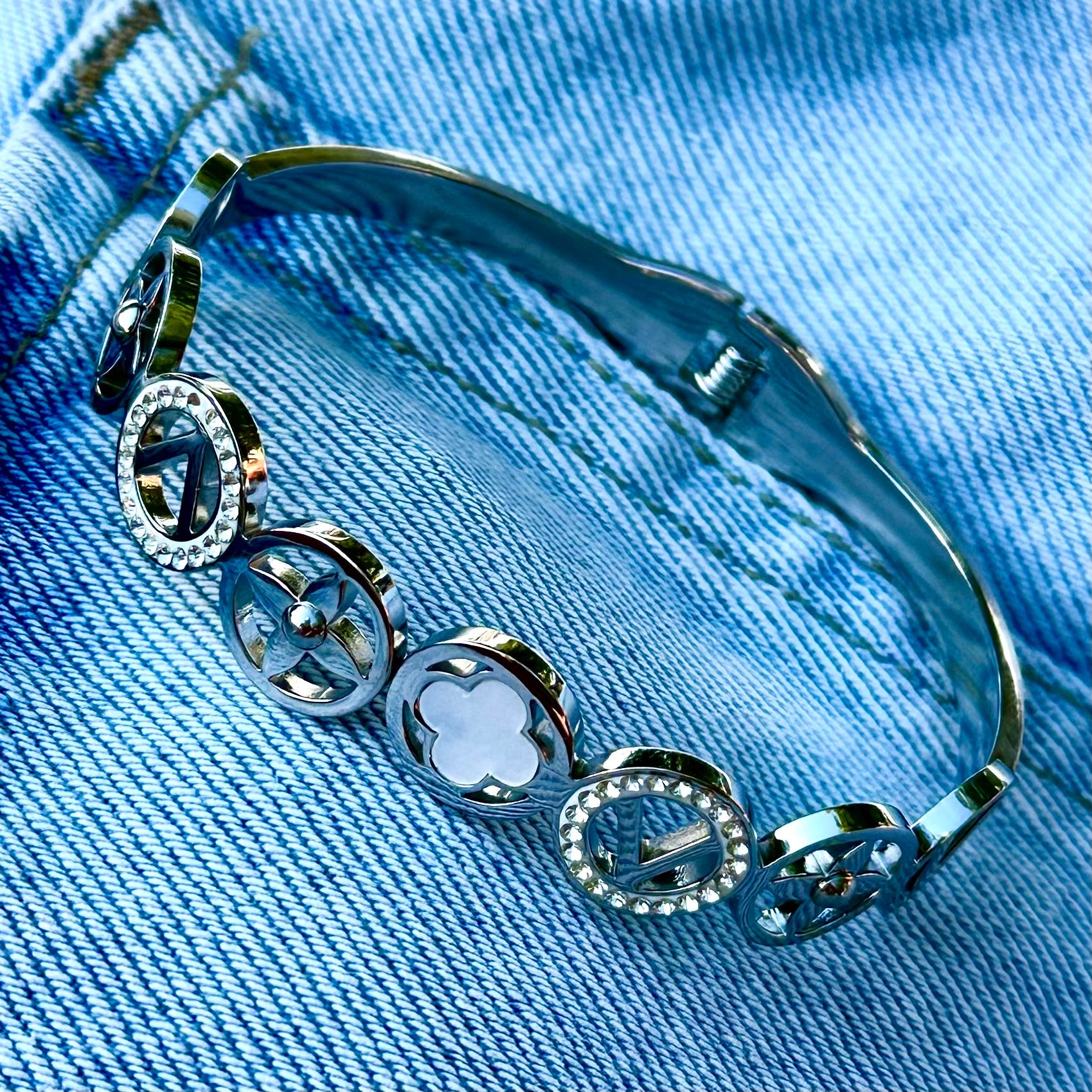 💠 Brățara Magic Symbols ✨ Silver/Gold