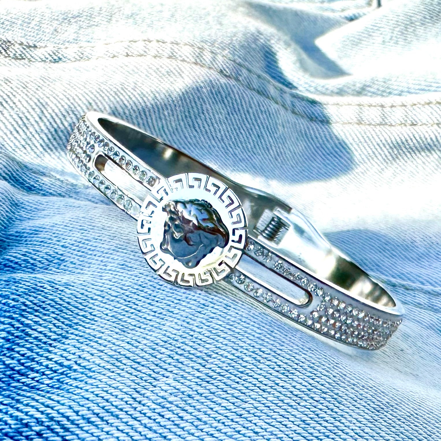 💥 Brățara Power Queen – Silver Edition