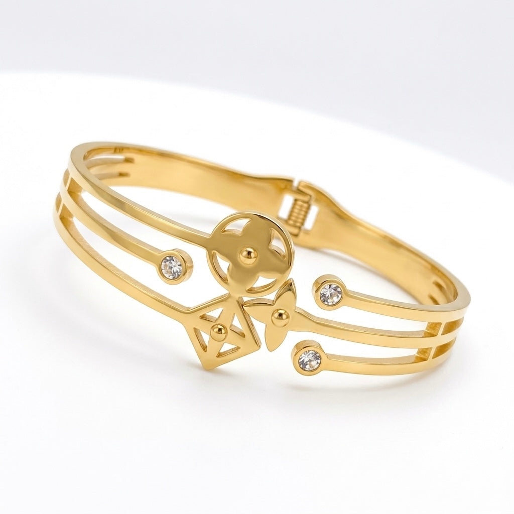 🔱 Brățara Simbolurilor – Gold