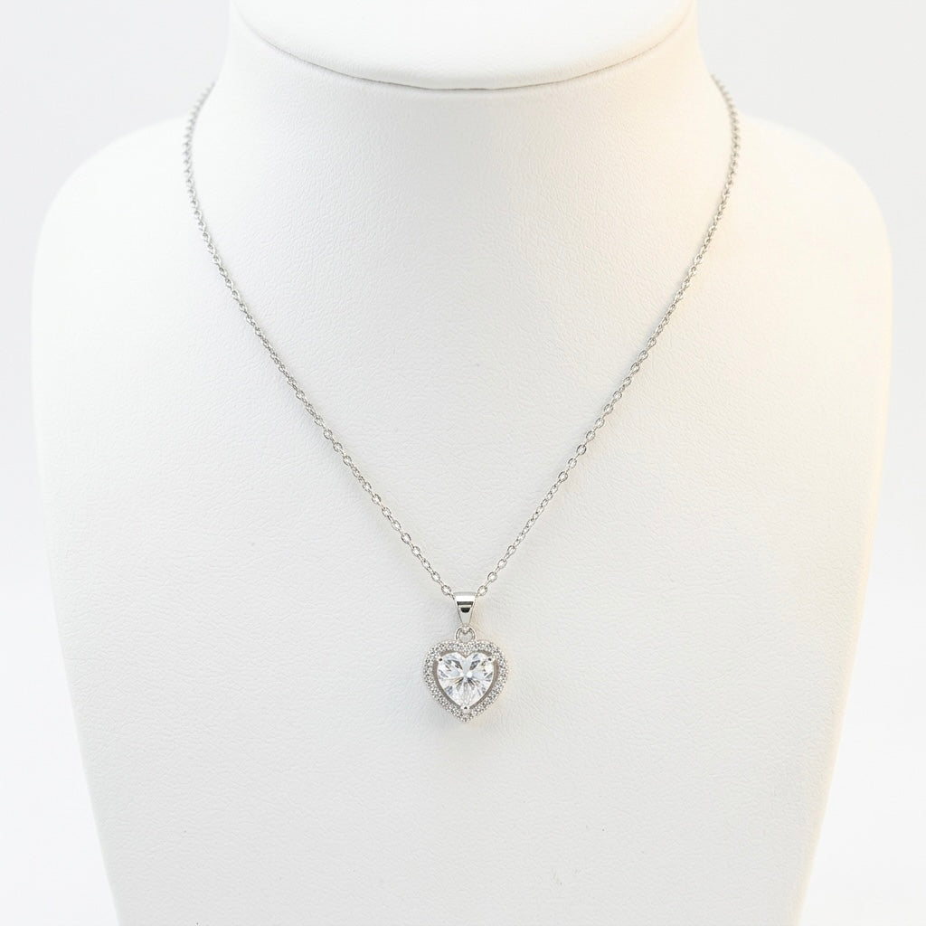 💖 Colier Heart din Oțel Inoxidabil