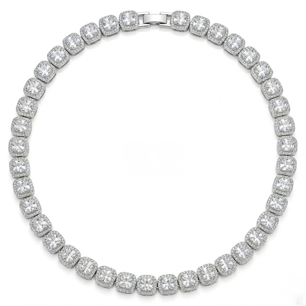 💎 Colier Big Diamond – Bijuterie Statement