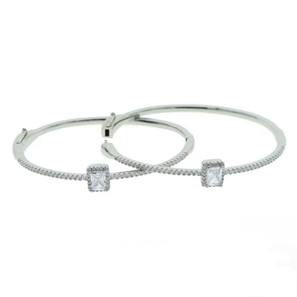 💎 Brățară Fixă Elegantă din Argint 925 cu Zirconia