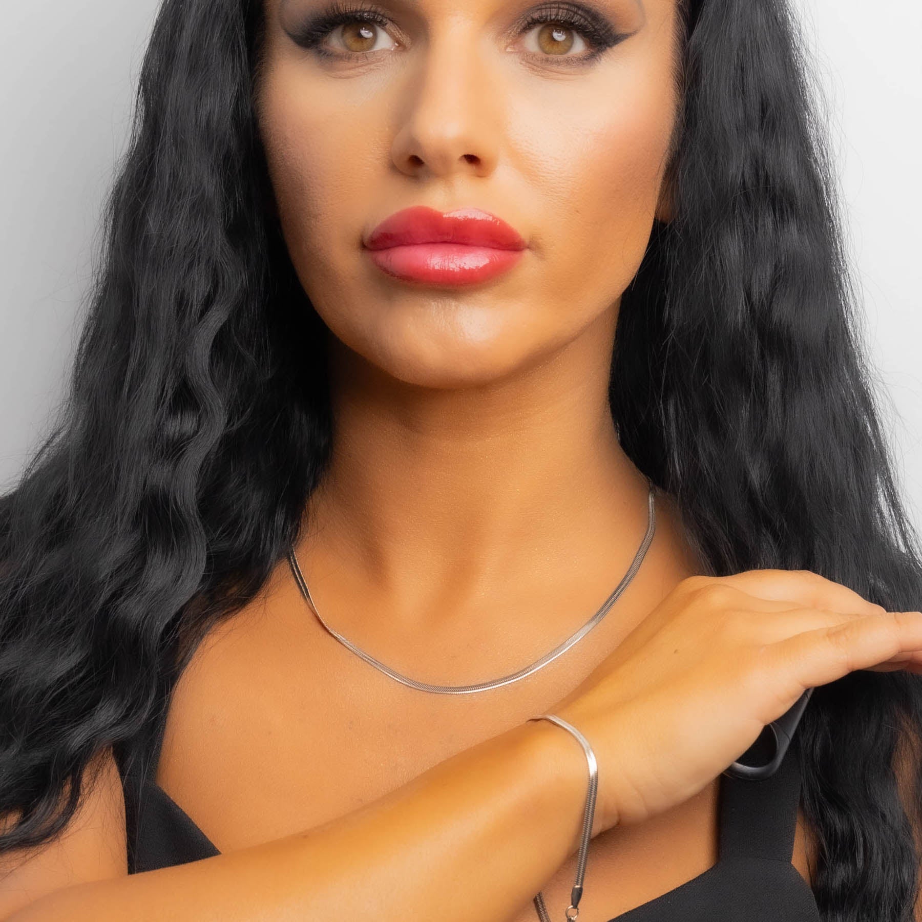 🐍 Set Snake – Colier și Brățară Unisex