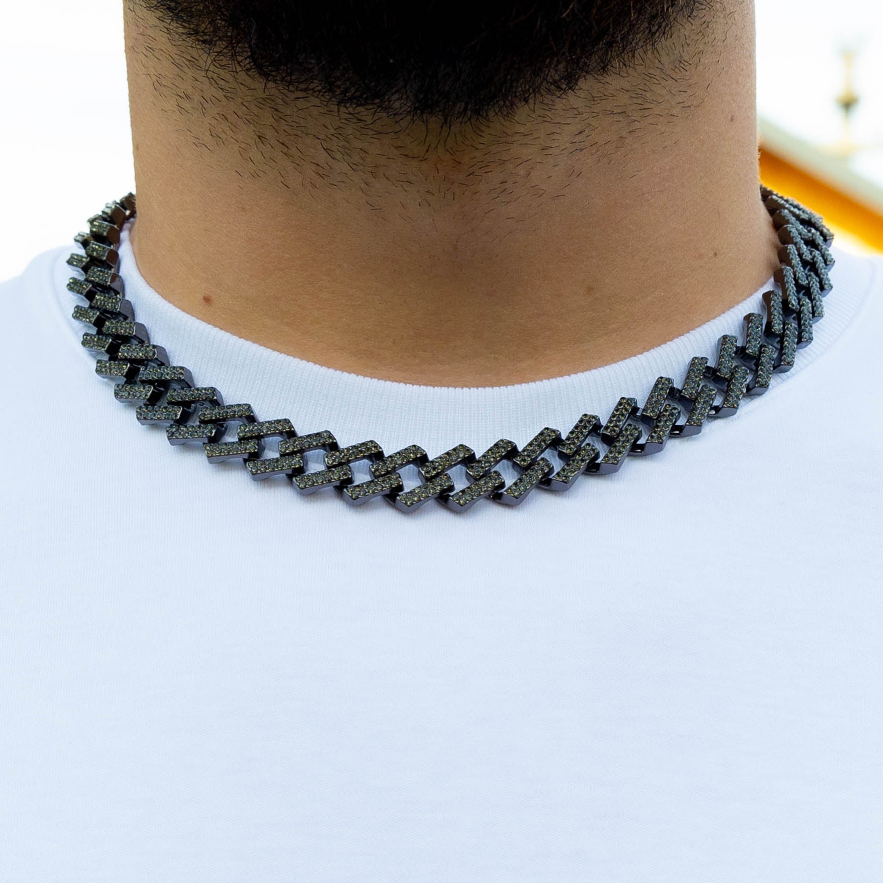 🖤 Colier Cuban Black – Unisex